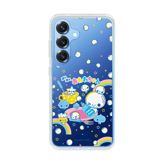スリムプロテクションケース［ ぷくぷくあわわちゃん - しゃぼんだま ］