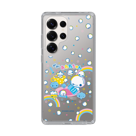 スリムプロテクションケース［ ぷくぷくあわわちゃん - しゃぼんだま ］