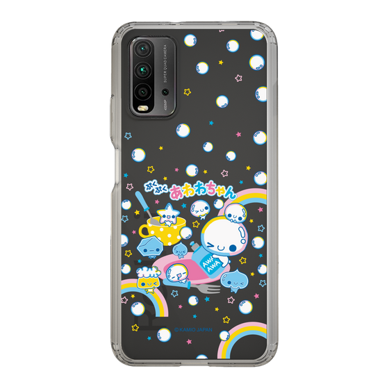 スリムプロテクションケース［ ぷくぷくあわわちゃん - しゃぼんだま ］