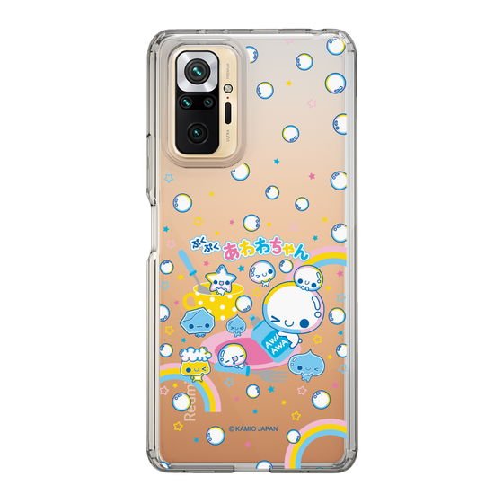スリムプロテクションケース［ ぷくぷくあわわちゃん - しゃぼんだま ］