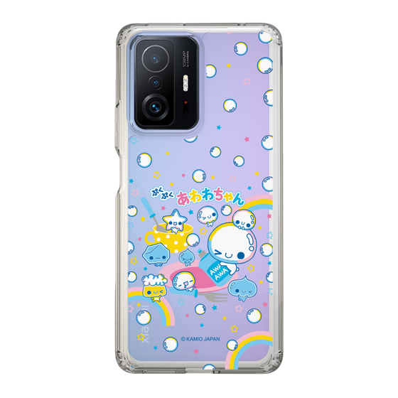 スリムプロテクションケース［ ぷくぷくあわわちゃん - しゃぼんだま ］