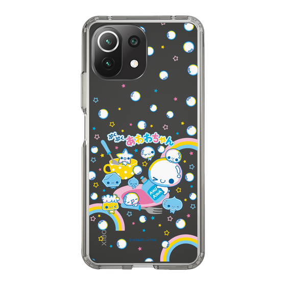 スリムプロテクションケース［ ぷくぷくあわわちゃん - しゃぼんだま ］