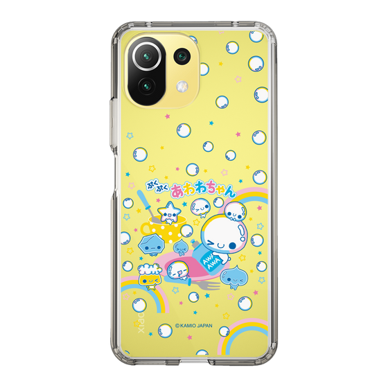 スリムプロテクションケース［ ぷくぷくあわわちゃん - しゃぼんだま ］