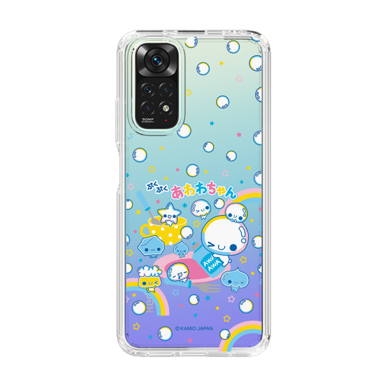 スリムプロテクションケース［ ぷくぷくあわわちゃん - しゃぼんだま ］