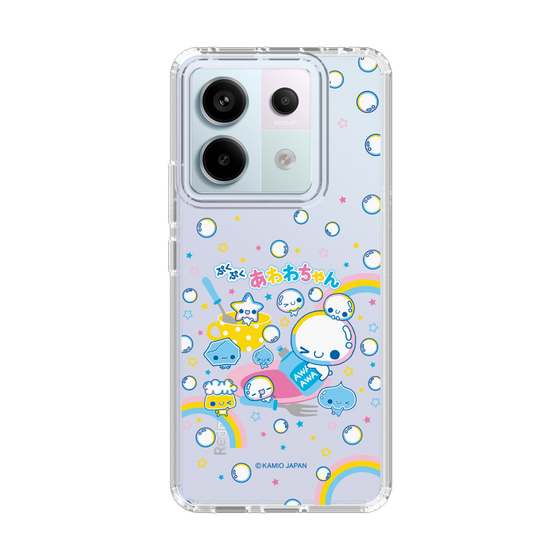 スリムプロテクションケース［ ぷくぷくあわわちゃん - しゃぼんだま ］