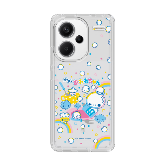 スリムプロテクションケース［ ぷくぷくあわわちゃん - しゃぼんだま ］