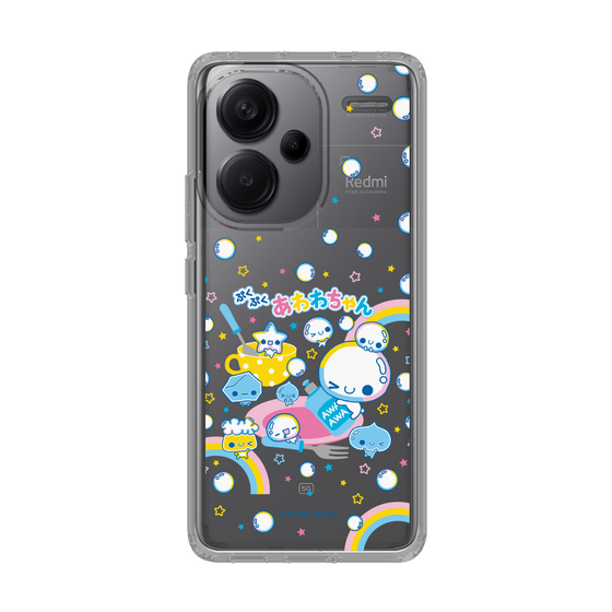 スリムプロテクションケース［ ぷくぷくあわわちゃん - しゃぼんだま ］