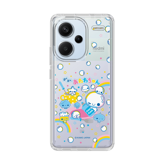 スリムプロテクションケース［ ぷくぷくあわわちゃん - しゃぼんだま ］