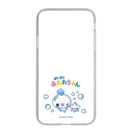 スリムプロテクションケース［ ぷくぷくあわわちゃん - 仲良し ］