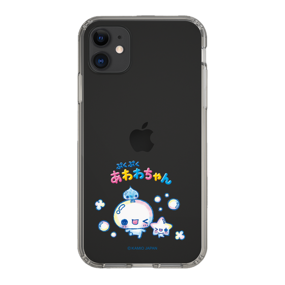 スリムプロテクションケース［ ぷくぷくあわわちゃん - 仲良し ］