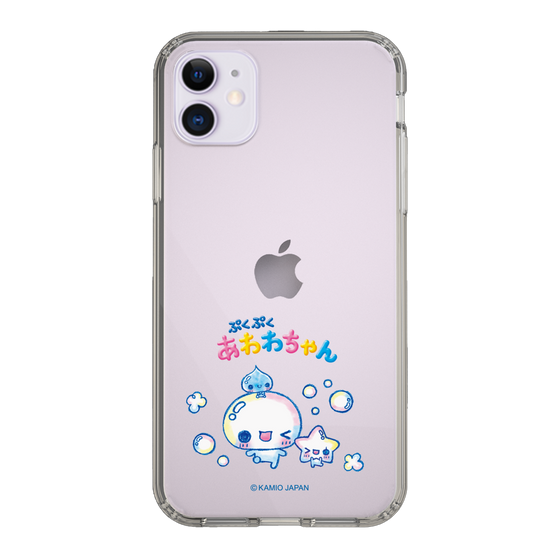 スリムプロテクションケース［ ぷくぷくあわわちゃん - 仲良し ］