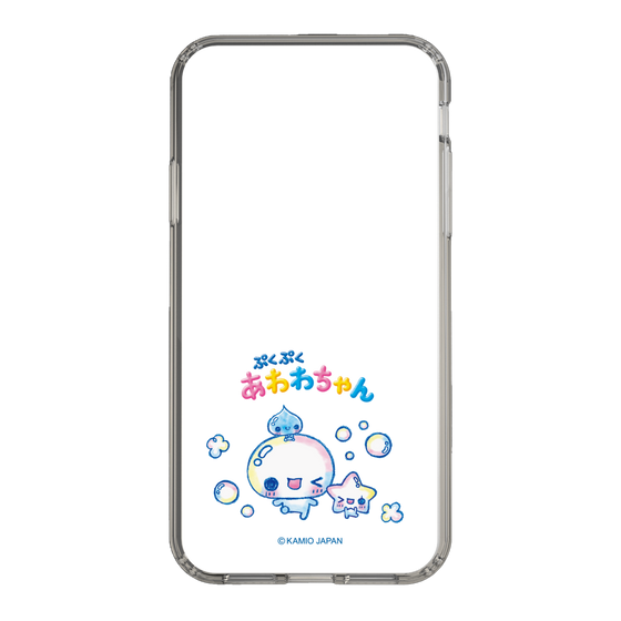 スリムプロテクションケース［ ぷくぷくあわわちゃん - 仲良し ］