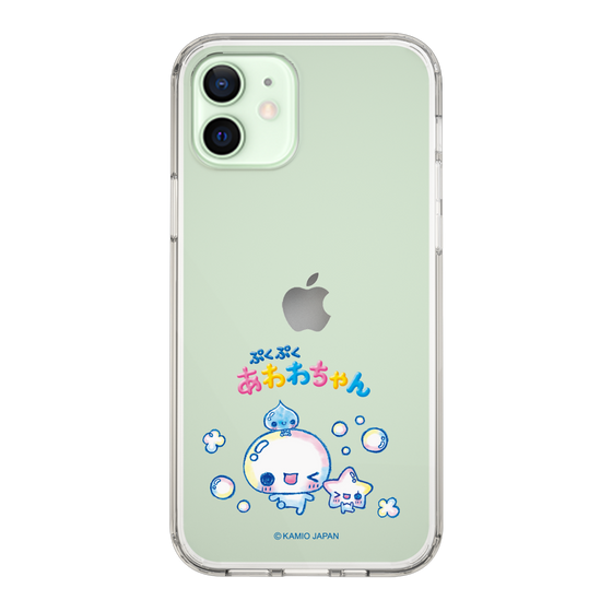 スリムプロテクションケース［ ぷくぷくあわわちゃん - 仲良し ］