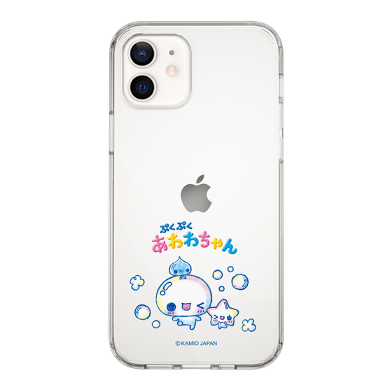 スリムプロテクションケース［ ぷくぷくあわわちゃん - 仲良し ］