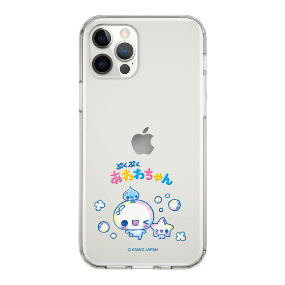 スリムプロテクションケース［ ぷくぷくあわわちゃん - 仲良し ］