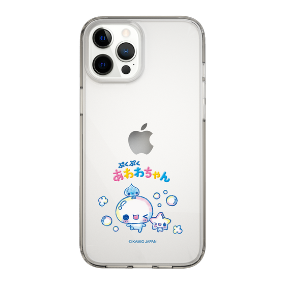 スリムプロテクションケース［ ぷくぷくあわわちゃん - 仲良し ］