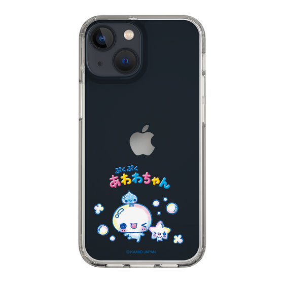 スリムプロテクションケース［ ぷくぷくあわわちゃん - 仲良し ］