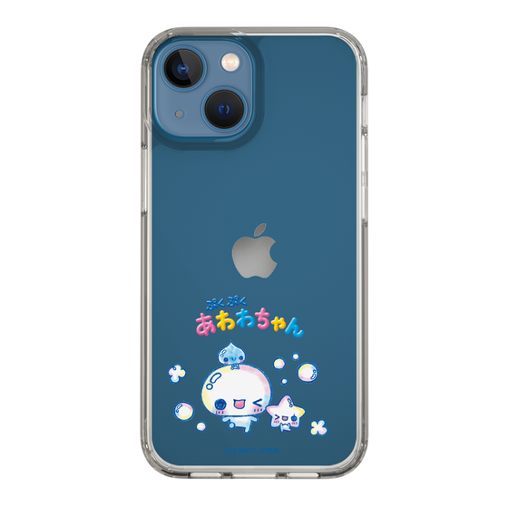 スリムプロテクションケース［ ぷくぷくあわわちゃん - 仲良し ］