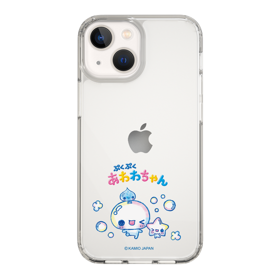 スリムプロテクションケース［ ぷくぷくあわわちゃん - 仲良し ］