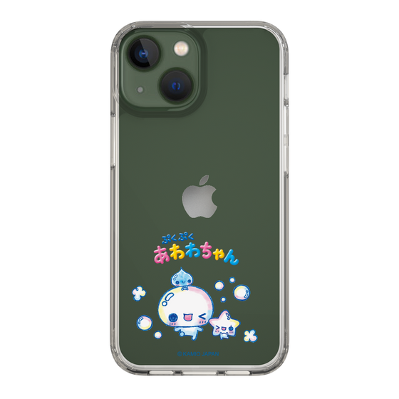 スリムプロテクションケース［ ぷくぷくあわわちゃん - 仲良し ］