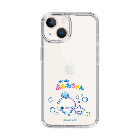 スリムプロテクションケース［ ぷくぷくあわわちゃん - 仲良し ］