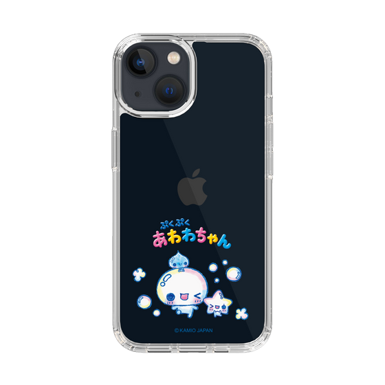 スリムプロテクションケース［ ぷくぷくあわわちゃん - 仲良し ］