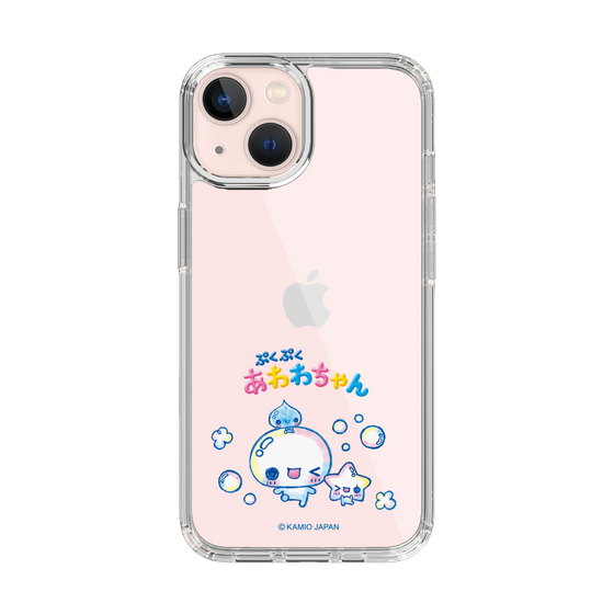 スリムプロテクションケース［ ぷくぷくあわわちゃん - 仲良し ］