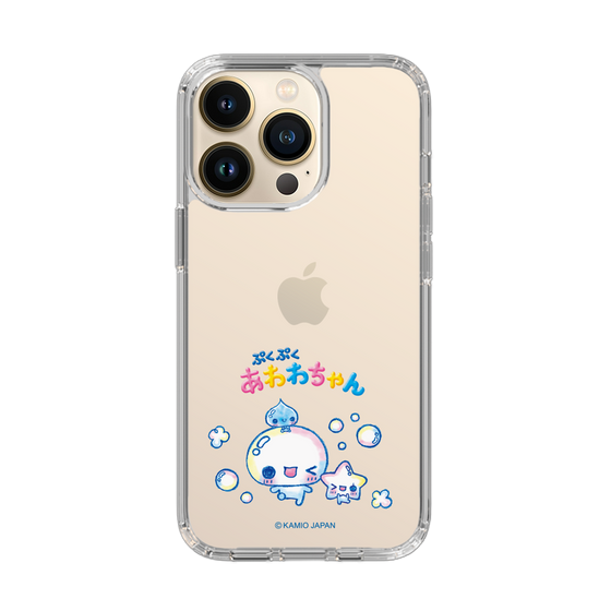 スリムプロテクションケース［ ぷくぷくあわわちゃん - 仲良し ］