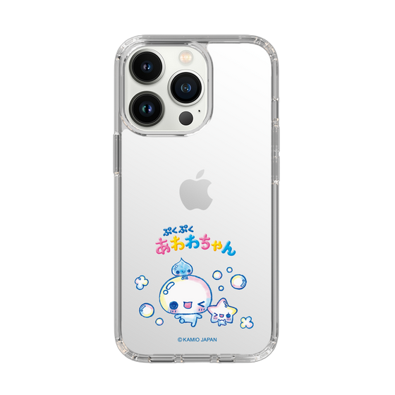 スリムプロテクションケース［ ぷくぷくあわわちゃん - 仲良し ］