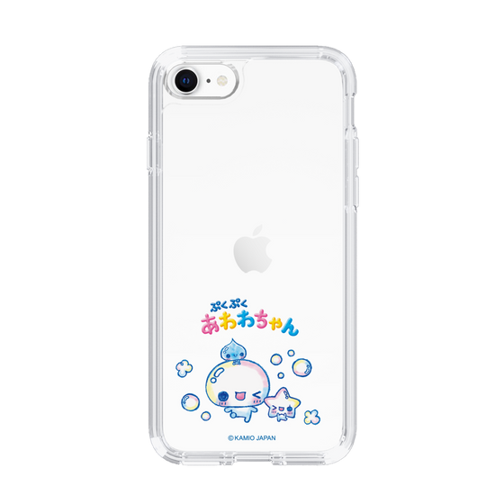スリムプロテクションケース［ ぷくぷくあわわちゃん - 仲良し ］
