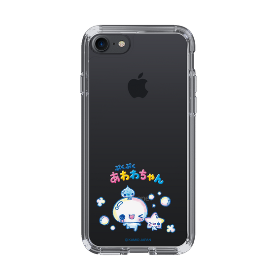 スリムプロテクションケース［ ぷくぷくあわわちゃん - 仲良し ］