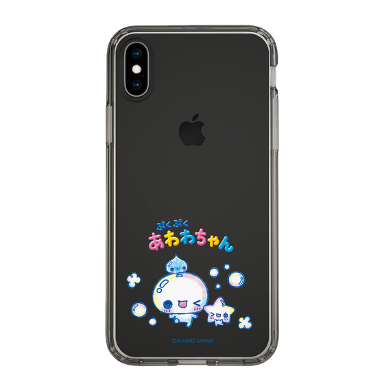 スリムプロテクションケース［ ぷくぷくあわわちゃん - 仲良し ］
