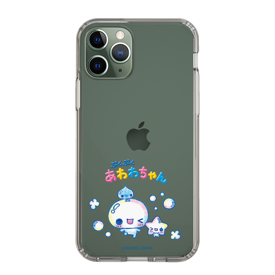 スリムプロテクションケース［ ぷくぷくあわわちゃん - 仲良し ］