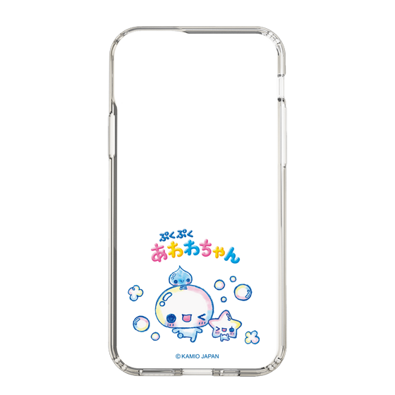 スリムプロテクションケース［ ぷくぷくあわわちゃん - 仲良し ］