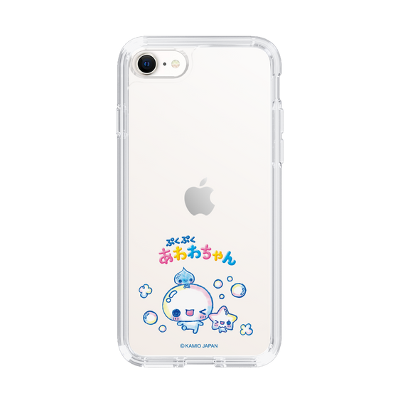 スリムプロテクションケース［ ぷくぷくあわわちゃん - 仲良し ］