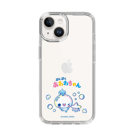 スリムプロテクションケース［ ぷくぷくあわわちゃん - 仲良し ］