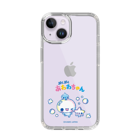スリムプロテクションケース［ ぷくぷくあわわちゃん - 仲良し ］