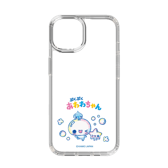 スリムプロテクションケース［ ぷくぷくあわわちゃん - 仲良し ］