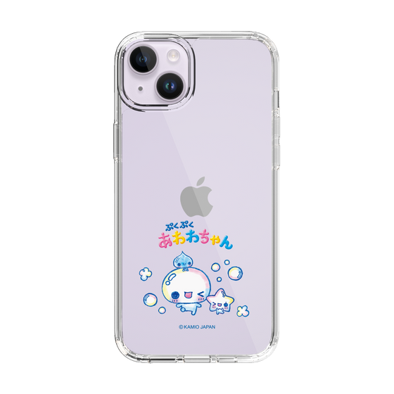 スリムプロテクションケース［ ぷくぷくあわわちゃん - 仲良し ］