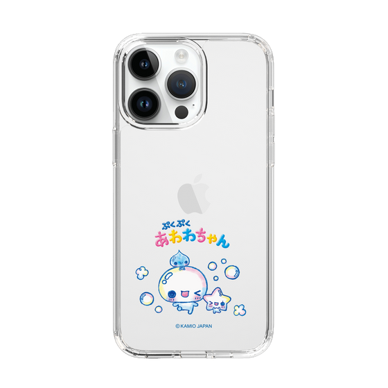 スリムプロテクションケース［ ぷくぷくあわわちゃん - 仲良し ］