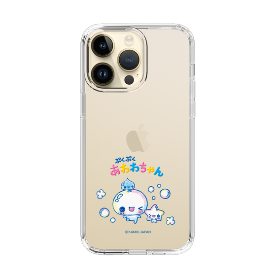 スリムプロテクションケース［ ぷくぷくあわわちゃん - 仲良し ］