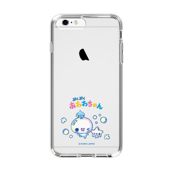 スリムプロテクションケース［ ぷくぷくあわわちゃん - 仲良し ］
