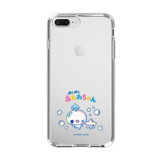 スリムプロテクションケース［ ぷくぷくあわわちゃん - 仲良し ］