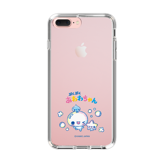スリムプロテクションケース［ ぷくぷくあわわちゃん - 仲良し ］