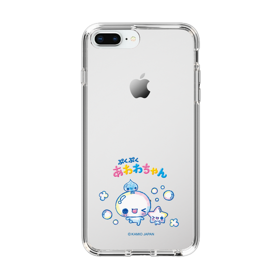 スリムプロテクションケース［ ぷくぷくあわわちゃん - 仲良し ］