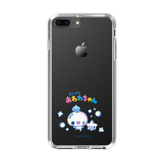 スリムプロテクションケース［ ぷくぷくあわわちゃん - 仲良し ］