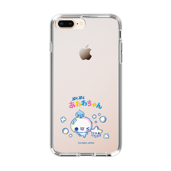 スリムプロテクションケース［ ぷくぷくあわわちゃん - 仲良し ］
