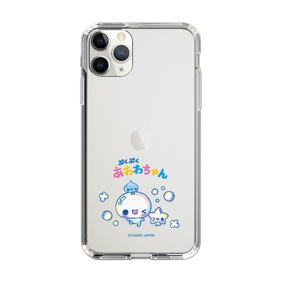 スリムプロテクションケース［ ぷくぷくあわわちゃん - 仲良し ］