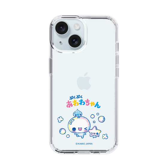 スリムプロテクションケース［ ぷくぷくあわわちゃん - 仲良し ］
