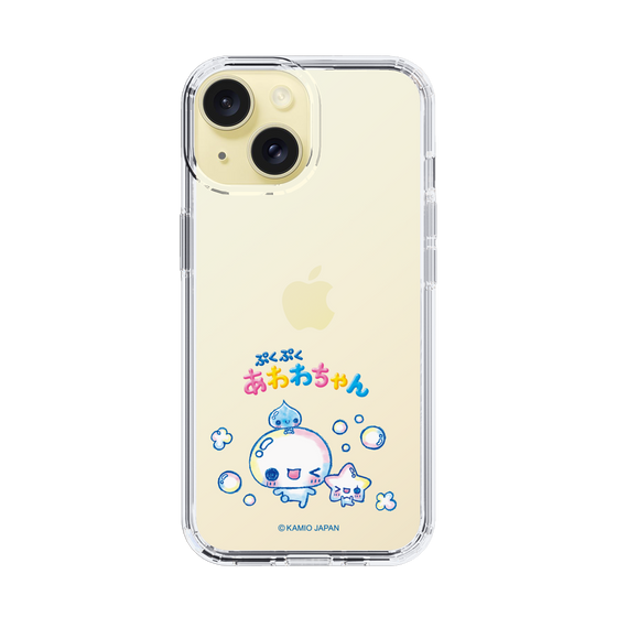 スリムプロテクションケース［ ぷくぷくあわわちゃん - 仲良し ］